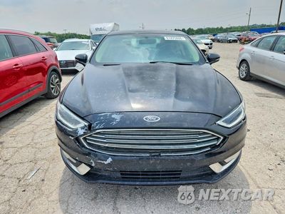 Piąte zdjęcie samochodu w środku: 2017 FORD FUSION SE VIN:3FA6P0HD7HR111384 - miniatura