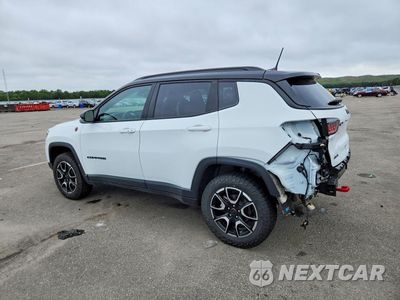 Drugie zdjęcie samochodu z przodu: 2025 JEEP COMPASS TRAILHAWK VIN:3C4NJDDN6ST564144 - miniatura