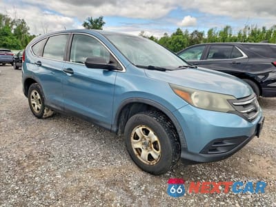 Czwarte zdjęcie samochodu z boku: 2014 HONDA CR-V LX VIN:2HKRM4H34EH708389 - miniatura