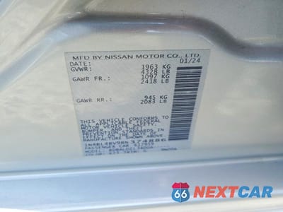 Zdjęcie 12 z 12 samochodu: 2024 NISSAN ALTIMA S VIN:1N4BL4BV9RN374886 - miniatura