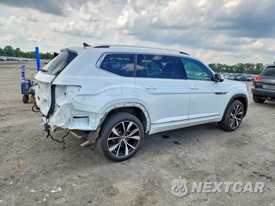 Trzecie zdjęcie samochodu z tyłu: 2024 VOLKSWAGEN ATLAS SEL PREMIUM R-LINE VIN:1V2FR2CA1RC617661 - miniatura