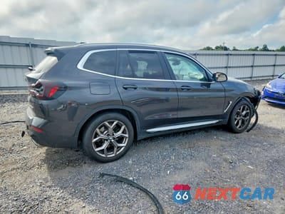 Trzecie zdjęcie samochodu z tyłu: 2023 BMW X3 XDRIVE30I VIN:WBX57DP03PN211353 - miniatura