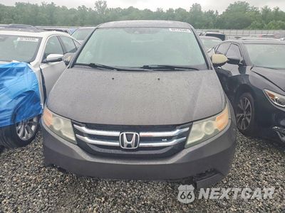 Piąte zdjęcie samochodu w środku: 2015 HONDA ODYSSEY EXL VIN:5FNRL5H64FB064394 - miniatura