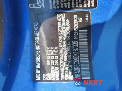 Zdjęcie 12 z 12 samochodu: 2014 BMW 435 XI VIN:WBA3R5C59EK187335 - miniatura