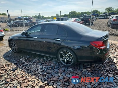 Drugie zdjęcie samochodu z przodu: 2018 MERCEDES-BENZ E 300 4MATIC VIN:WDDZF4KBXJA320763 - miniatura