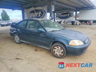 Czwarte zdjęcie samochodu z boku: 1997 HONDA CIVIC EX VIN:1HGEJ8242VL055087 - miniatura