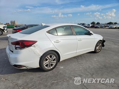 Trzecie zdjęcie samochodu z tyłu: 2020 HYUNDAI ELANTRA SEL VIN:5NPD84LF5LH547953 - miniatura