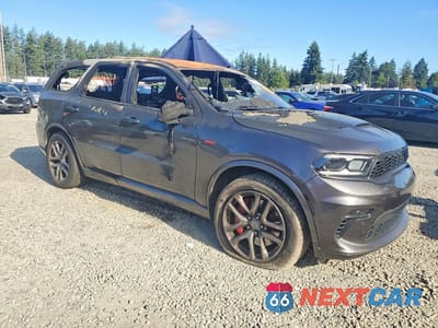 Czwarte zdjęcie samochodu z boku: 2021 DODGE DURANGO SRT 392 VIN:1C4SDJGJ5MC758776 - miniatura