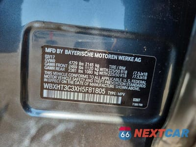 Zdjęcie 13 z 13 samochodu: 2017 BMW X1 XDRIVE28I VIN:WBXHT3C3XH5F81805 - miniatura