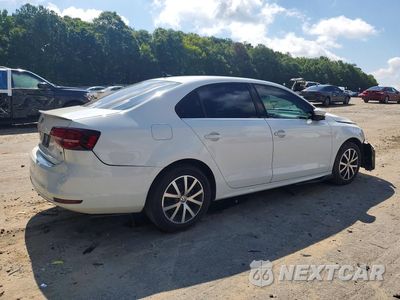 Trzecie zdjęcie samochodu z tyłu: 2017 VOLKSWAGEN JETTA SE VIN:3VWDB7AJ2HM350439 - miniatura