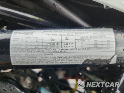 Zdjęcie 9 z 9 samochodu: 2022 HUSQVARNA VITPILEN 401/SVARTPILEN 401 VIN:MD2JUJ403NC203490 - miniatura