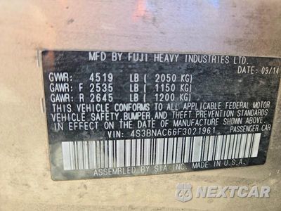 Zdjęcie 13 z 13 samochodu: 2015 SUBARU LEGACY 2.5I PREMIUM VIN:4S3BNAC66F3021961 - miniatura