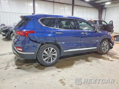 Trzecie zdjęcie samochodu z tyłu: 2020 HYUNDAI SANTA FE SEL VIN:5NMS3CAD4LH297488 - miniatura