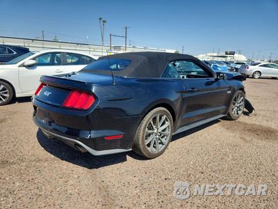 Trzecie zdjęcie samochodu z tyłu: 2016 FORD MUSTANG GT VIN:1FATP8FF5G5261131 - miniatura
