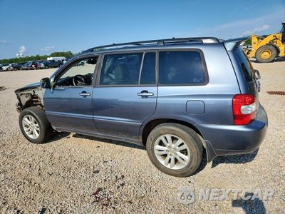 Drugie zdjęcie samochodu z przodu: 2006 TOYOTA HIGHLANDER HYBRID VIN:JTEEW21A160014808 - miniatura