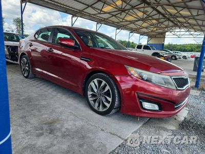 Czwarte zdjęcie samochodu z boku: 2015 KIA OPTIMA SX VIN:5XXGR4A78FG391722 - miniatura