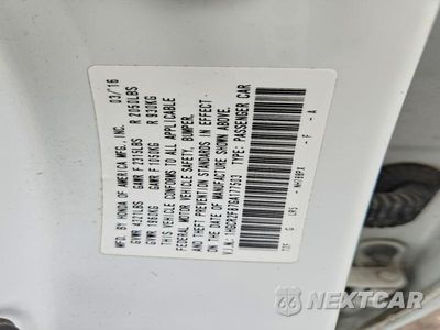Zdjęcie 12 z 12 samochodu: 2016 HONDA ACCORD EXL VIN:1HGCR2F87GA177503 - miniatura