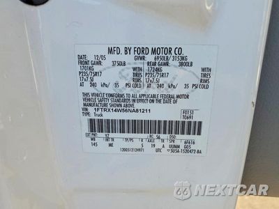 Zdjęcie 13 z 13 samochodu: 2006 FORD F150 VIN:1FTRX14W56NA81211 - miniatura