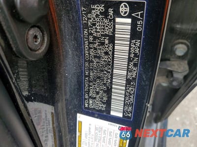 Zdjęcie 12 z 12 samochodu: 2018 TOYOTA COROLLA IM BASE VIN:JTNKARJEXJJ564086 - miniatura
