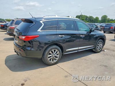 Trzecie zdjęcie samochodu z tyłu: 2014 INFINITI QX60 BASE VIN:5N1AL0MM3EC510207 - miniatura