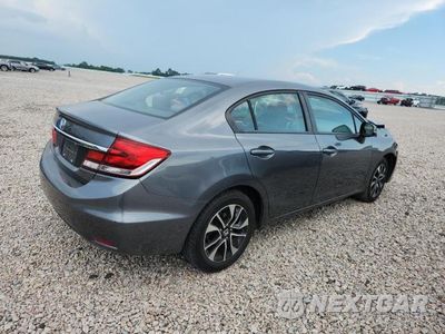 Trzecie zdjęcie samochodu z tyłu: 2013 HONDA CIVIC EX VIN:19XFB2F88DE091187 - miniatura