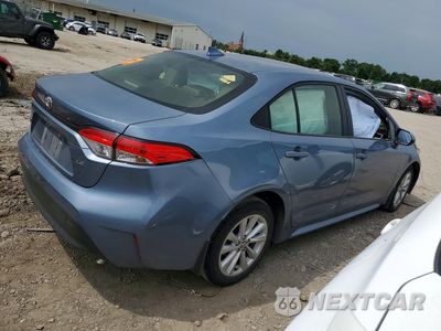 Trzecie zdjęcie samochodu z tyłu: 2024 TOYOTA COROLLA LE VIN:JTDB4MEE8RJ016740 - miniatura
