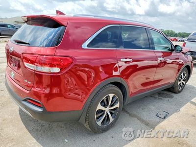 Trzecie zdjęcie samochodu z tyłu: 2016 KIA SORENTO EX VIN:5XYPHDA50GG140031 - miniatura