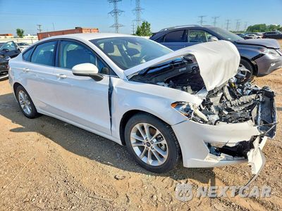 Czwarte zdjęcie samochodu z boku: 2020 FORD FUSION SE VIN:3FA6P0HD6LR144448 - miniatura