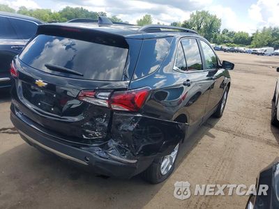 Trzecie zdjęcie samochodu z tyłu: 2022 CHEVROLET EQUINOX LT VIN:3GNAXUEV4NL314201 - miniatura