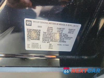 Zdjęcie 14 z 14 samochodu: 2023 GMC TERRAIN SLT VIN:3GKALPEG0PL214451 - miniatura