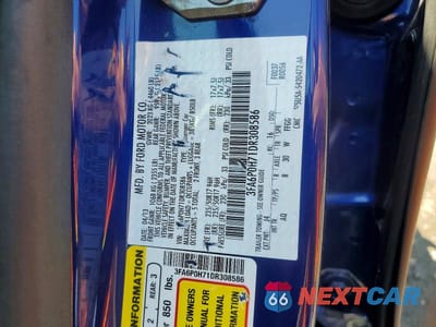 Zdjęcie 12 z 12 samochodu: 2013 FORD FUSION SE VIN:3FA6P0H71DR308586 - miniatura