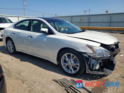 Czwarte zdjęcie samochodu z boku: 2014 NISSAN MAXIMA 3.5 SV VIN:1N4AA5AP1EC476862 - miniatura