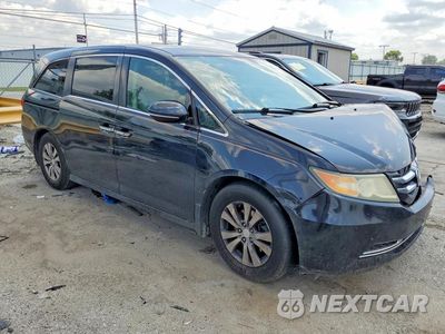 Czwarte zdjęcie samochodu z boku: 2016 HONDA ODYSSEY SE VIN:5FNRL5H33GB060361 - miniatura