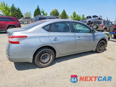 Trzecie zdjęcie samochodu z tyłu: 2014 NISSAN SENTRA SV VIN:3N1AB7AP9EL668153 - miniatura
