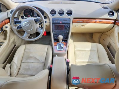 Zdjęcie 8 z 12 samochodu: 2009 AUDI A4 2.0T CABRIOLET QUATTRO VIN:WAUDF48H09K010916 - miniatura