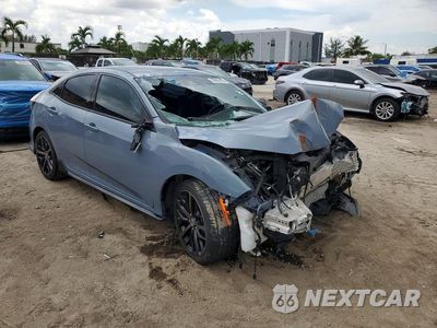 Czwarte zdjęcie samochodu z boku: 2020 HONDA CIVIC SPORT VIN:SHHFK7H45LU224888 - miniatura