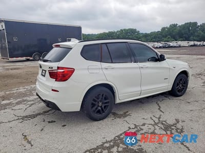 Trzecie zdjęcie samochodu z tyłu: 2013 BMW X3 XDRIVE35I VIN:5UXWX7C59DL981146 - miniatura