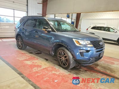 Czwarte zdjęcie samochodu z boku: 2018 FORD EXPLORER SPORT VIN:1FM5K8GT1JGC24686 - miniatura