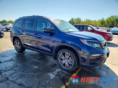 Czwarte zdjęcie samochodu z boku: 2022 HONDA PILOT SPORT VIN:5FNYF6H35NB073148 - miniatura