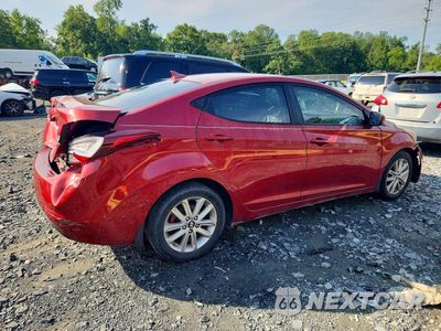 Trzecie zdjęcie samochodu z tyłu: 2015 HYUNDAI ELANTRA SE VIN:5NPDH4AE6FH632346 - miniatura