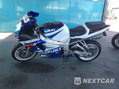 Trzecie zdjęcie samochodu z tyłu: 2001 SUZUKI GSX-R750 VIN:JS1GR7HA612103823 - miniatura