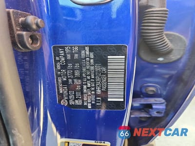 Zdjęcie 12 z 12 samochodu: 2023 HYUNDAI VENUE SEL VIN:KMHRC8A36PU213071 - miniatura