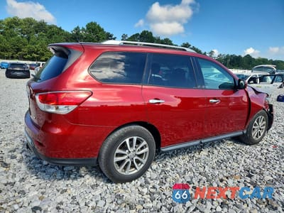 Trzecie zdjęcie samochodu z tyłu: 2016 NISSAN PATHFINDER SV VIN:5N1AR2MN6GC614891 - miniatura