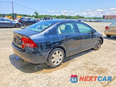 Trzecie zdjęcie samochodu z tyłu: 2008 HONDA CIVIC LX VIN:2HGFA16598H335671 - miniatura