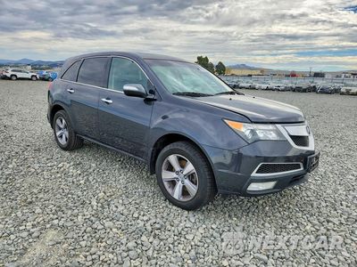 Czwarte zdjęcie samochodu z boku: 2013 ACURA MDX VIN:2HNYD2H24DH523767 - miniatura