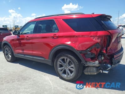 Drugie zdjęcie samochodu z przodu: 2022 FORD EXPLORER XLT VIN:1FMSK8DH4NGB26017 - miniatura