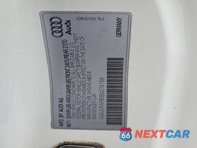 Zdjęcie 12 z 12 samochodu: 2011 AUDI A5 PRESTIGE VIN:WAUVFAFR0BA074156 - miniatura