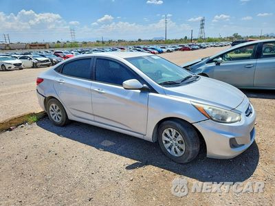 Czwarte zdjęcie samochodu z boku: 2015 HYUNDAI ACCENT GLS VIN:KMHCT4AE8FU885812 - miniatura