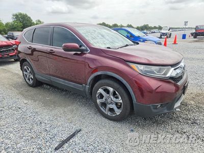 Czwarte zdjęcie samochodu z boku: 2018 HONDA CR-V EXL VIN:7FARW1H82JE016861 - miniatura