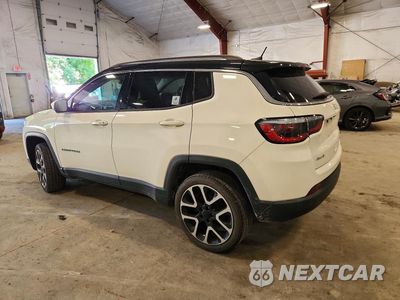 Drugie zdjęcie samochodu z przodu: 2018 JEEP COMPASS LIMITED VIN:3C4NJDCB3JT408777 - miniatura